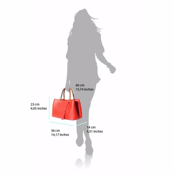 🇮🇹MADE IN ITALY🇮🇹 LEATHER BAG - Picture 3 of 6